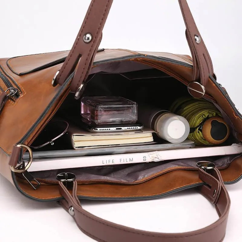 Maelis™ - Leder Schultertasche