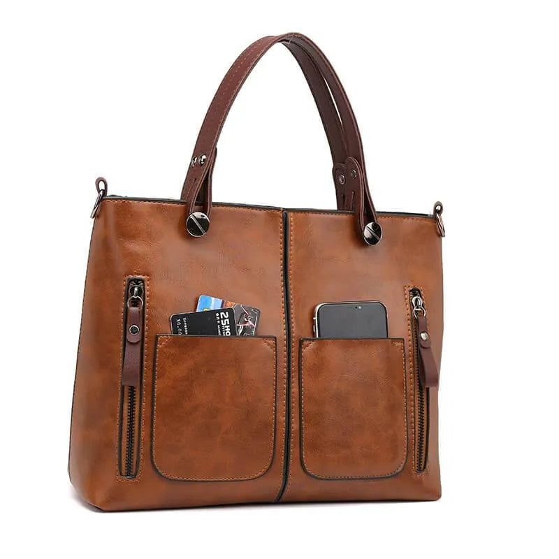 Maelis™ - Leder Schultertasche