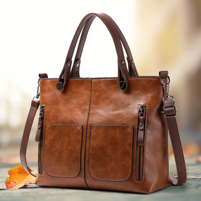 Maelis™ - Leder Schultertasche