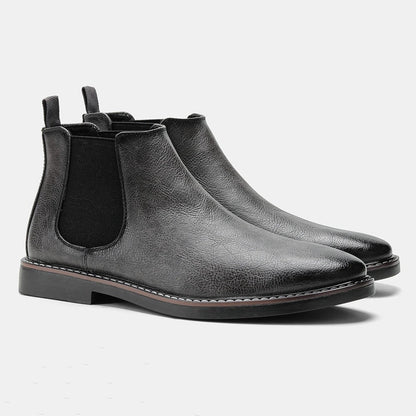 Gianluca  Glänzende Lederstiefel