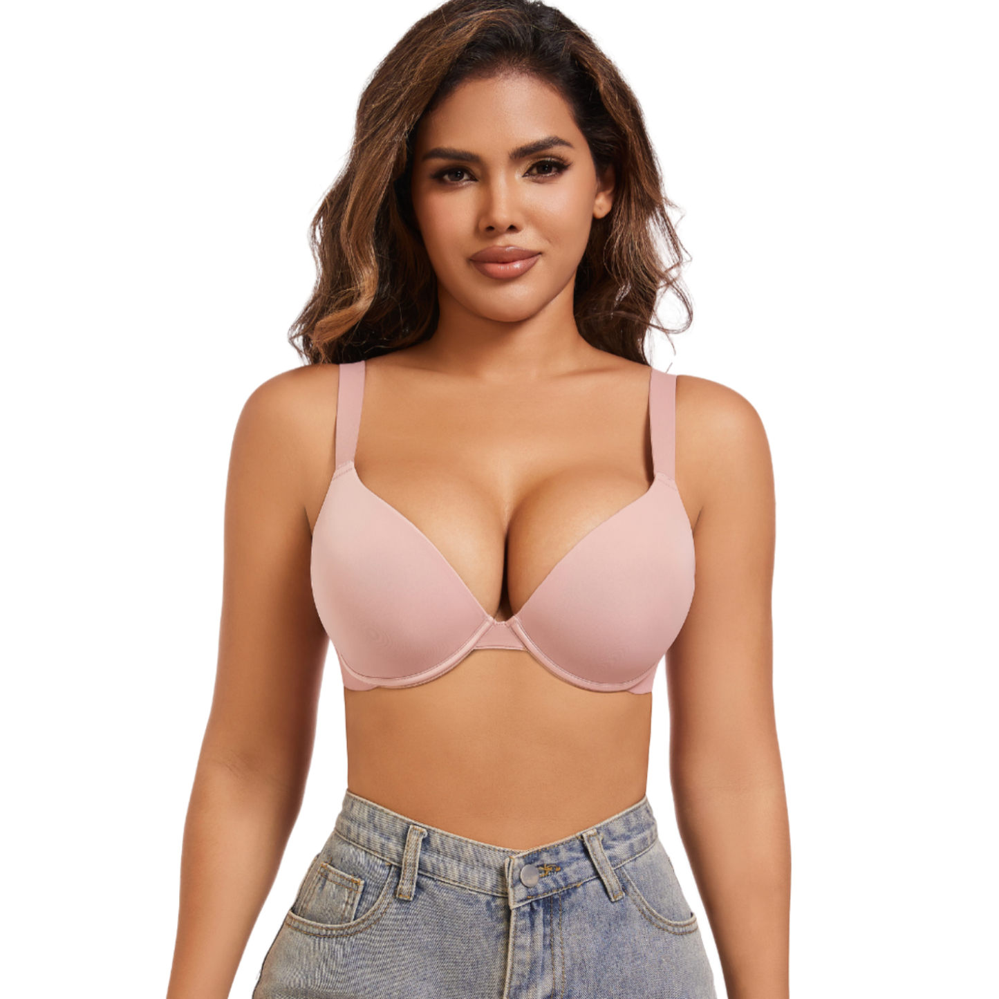 Elena™ - Super Push-Up BH mit tiefem Ausschnitt