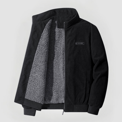 Udo™ – Cordjacke mit Fleecefutter für Herren