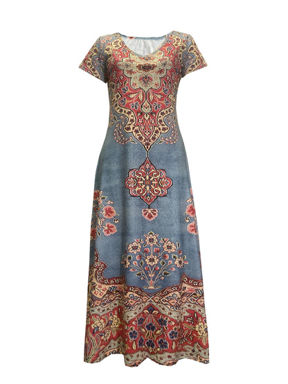 Maya – Vintage Blumenkleid
