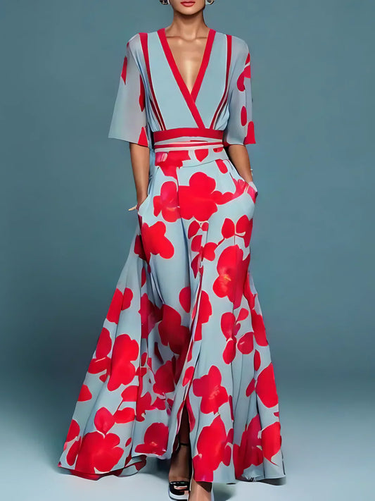 Elise - Elegantes Blumenkleid