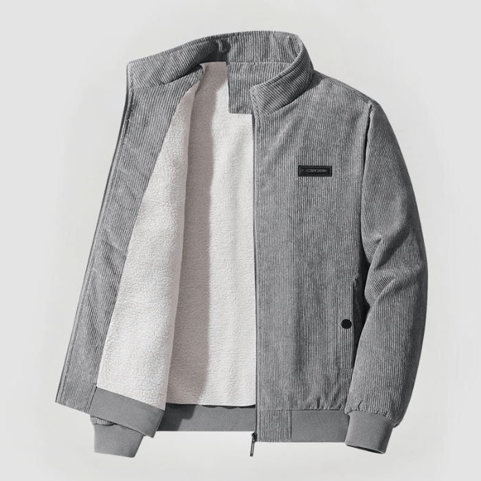 Udo™ – Cordjacke mit Fleecefutter für Herren