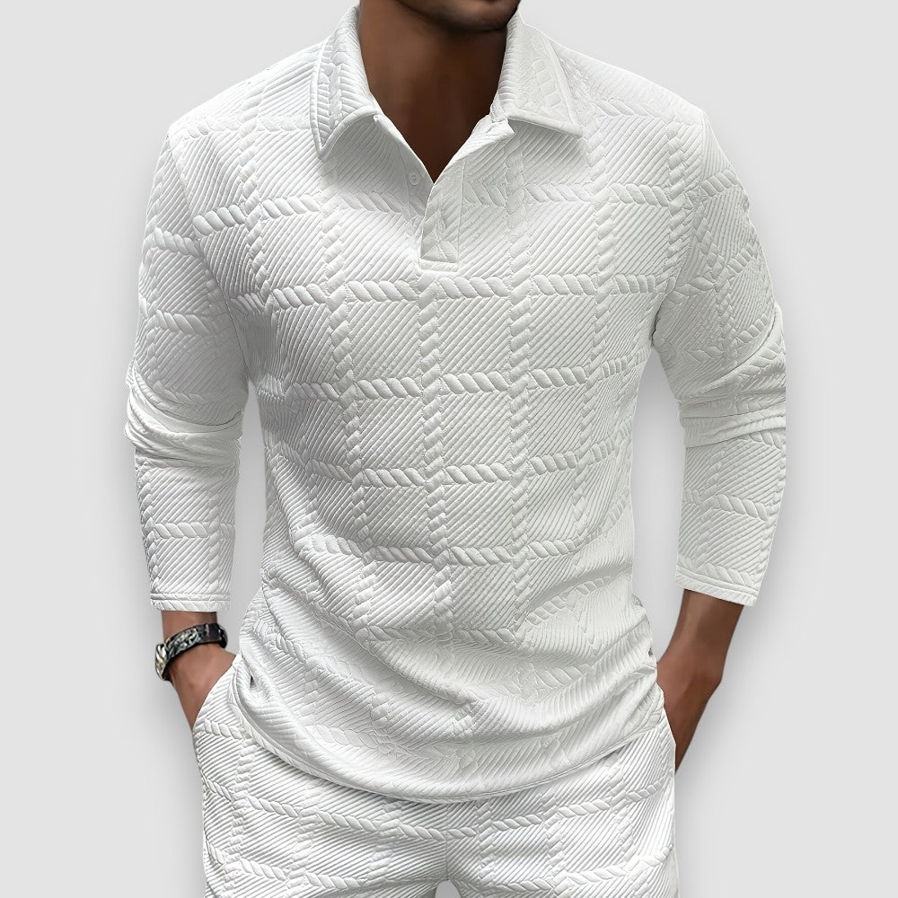 Rian | Knitted Polo Shirt