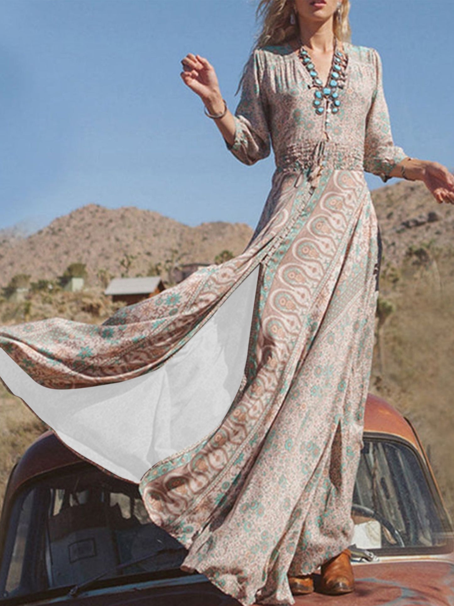 Aurora – Boho Eleganzkleid