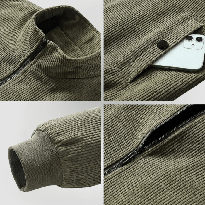 Udo™ – Cordjacke mit Fleecefutter für Herren
