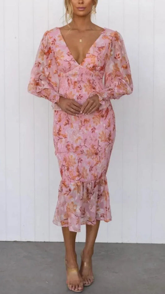 Miley - Kleid mit Blumenmuster