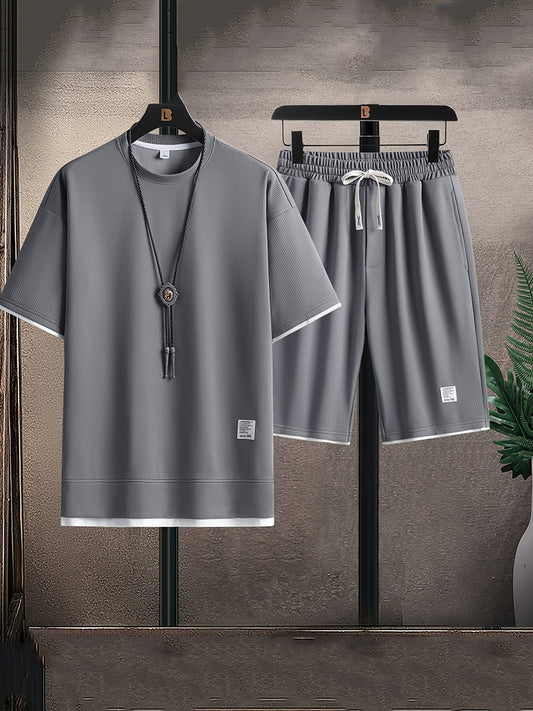 Waffle-Knit Lounge-Set