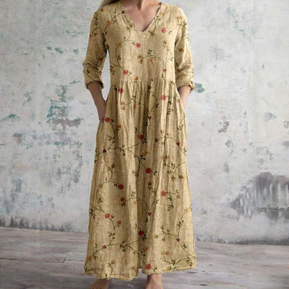 Eliana | Elegantes Blumenkleid in Premium-Qualität