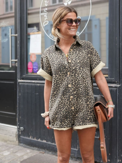 Cheetah | Bedruckter Overall