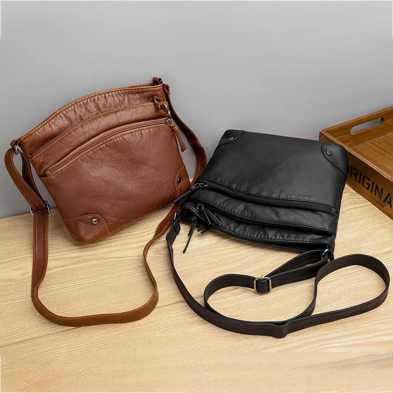 Anna™ - Leder Schultertasche