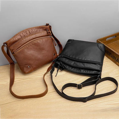 Anna™ - Leder Schultertasche