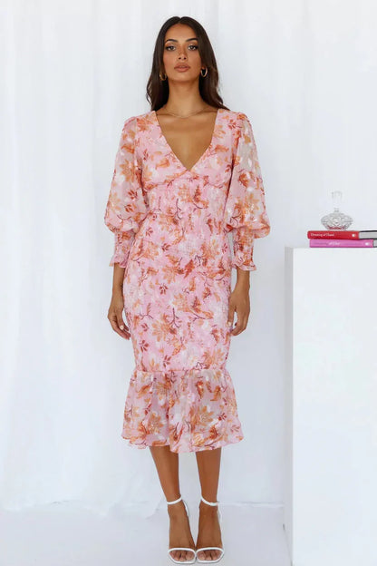 Miley - Kleid mit Blumenmuster